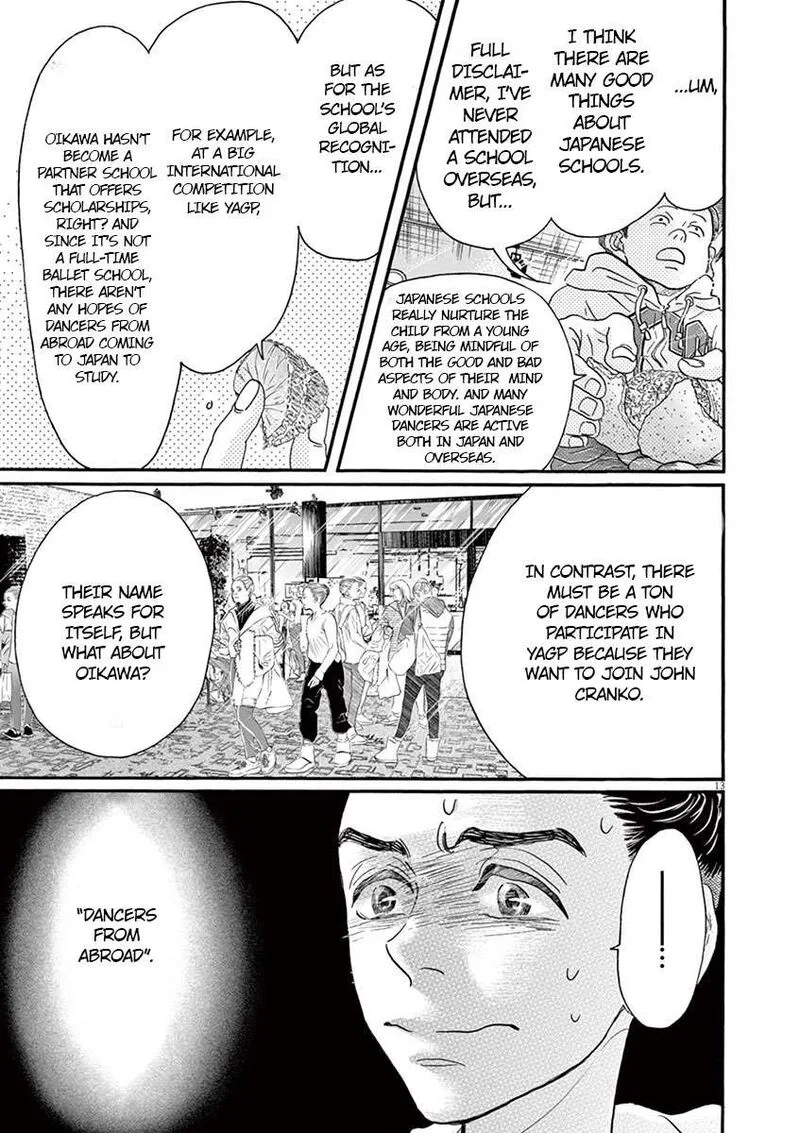 Dance Dance Danseur Chapter 140 page 13