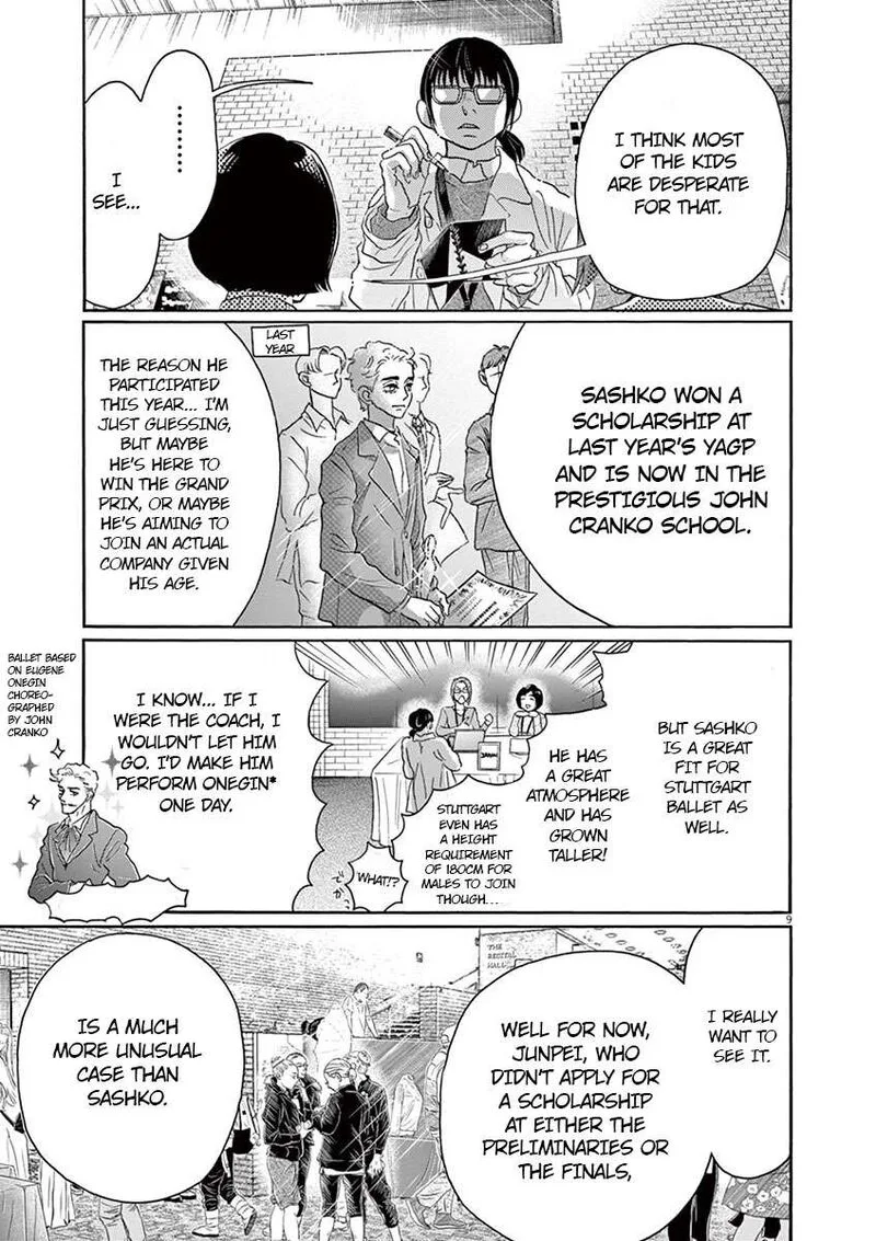 Dance Dance Danseur Chapter 140 page 9