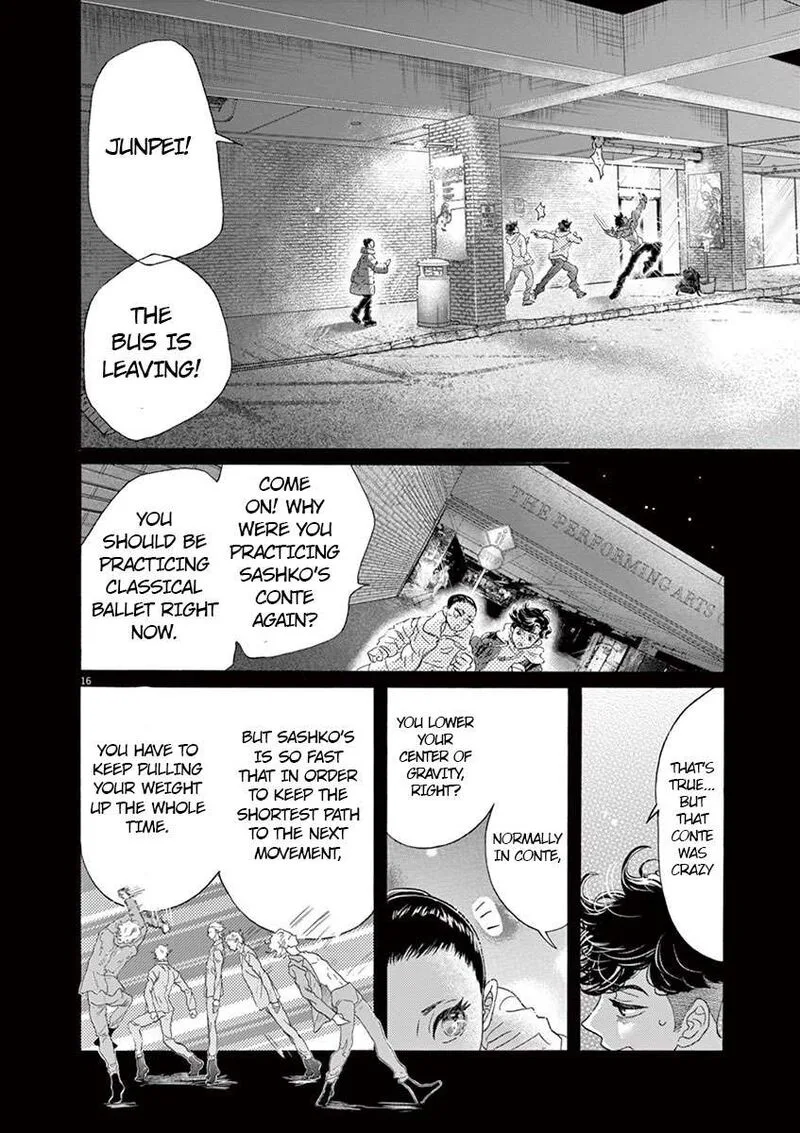 Dance Dance Danseur Chapter 141 page 16