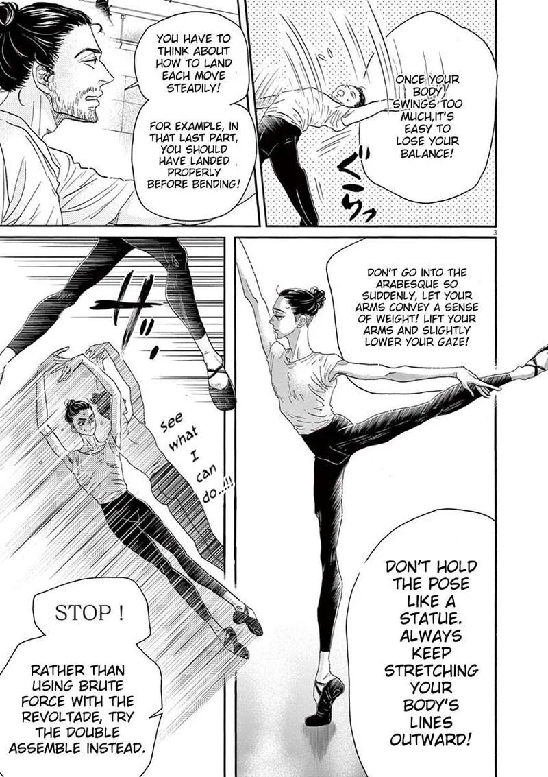 Dance Dance Danseur Chapter 167 page 3