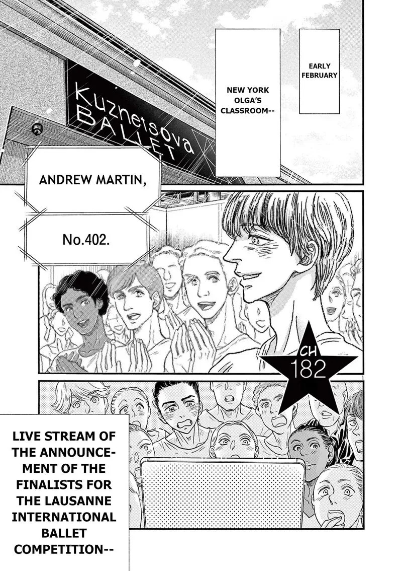 Dance Dance Danseur Chapter 182 page 1