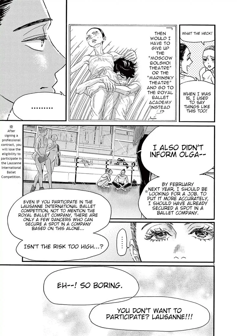 Dance Dance Danseur Chapter 182 page 5