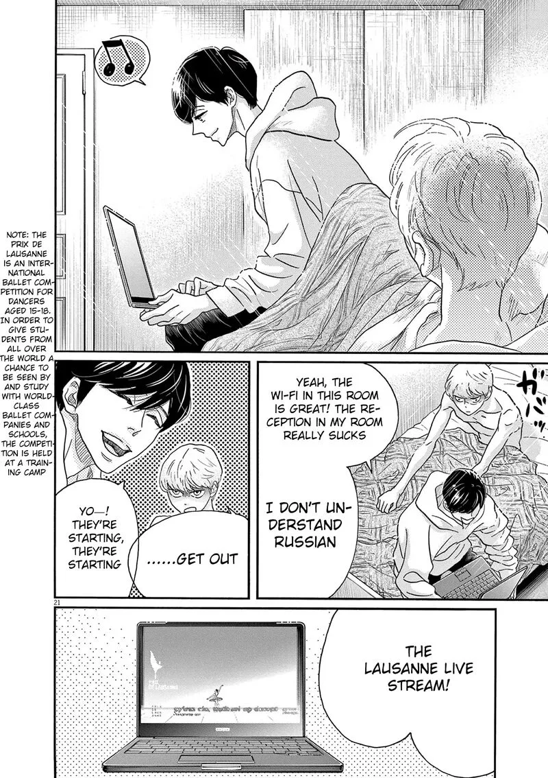 Dance Dance Danseur Chapter 198 page 21