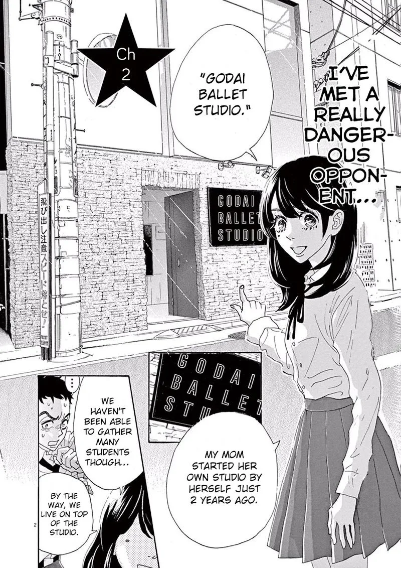 Dance Dance Danseur Chapter 2 page 2