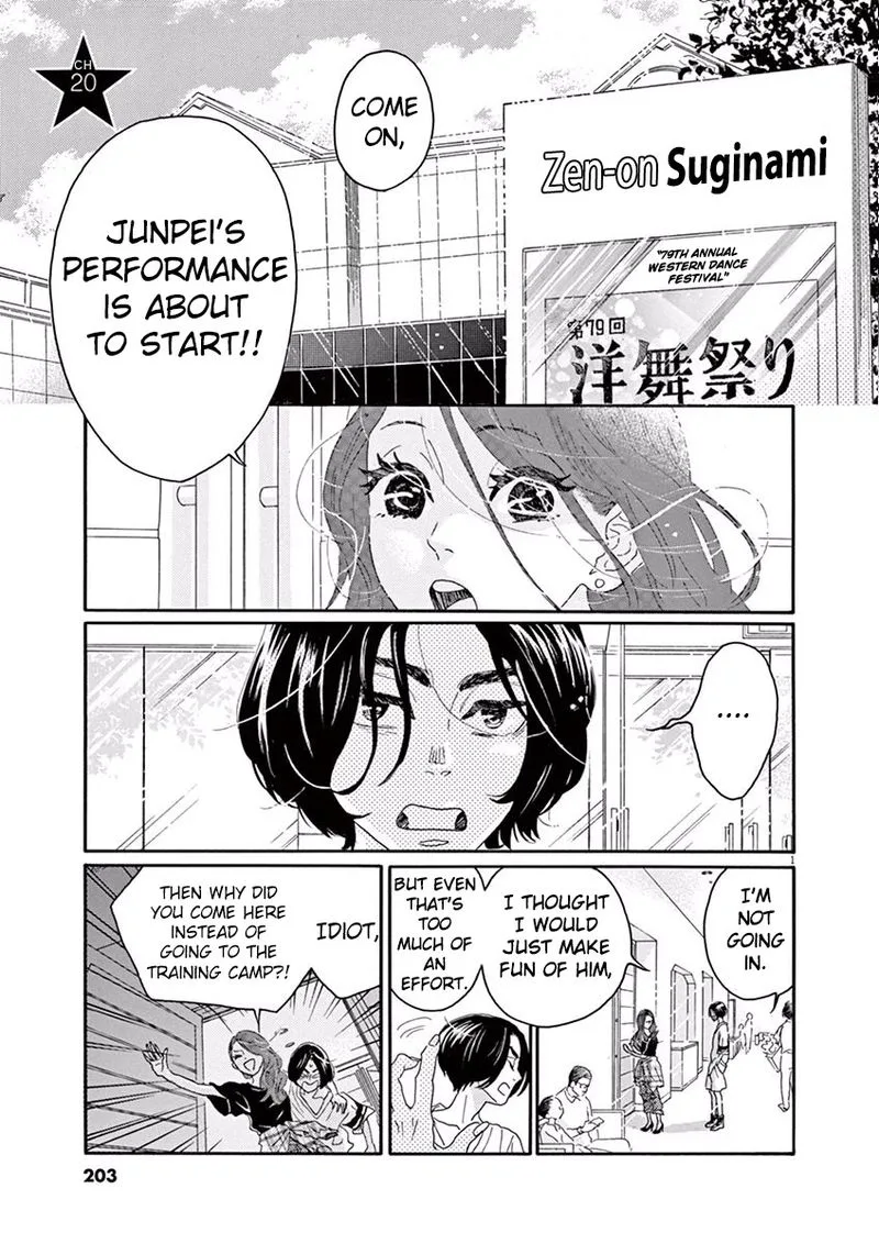 Dance Dance Danseur Chapter 20 page 1