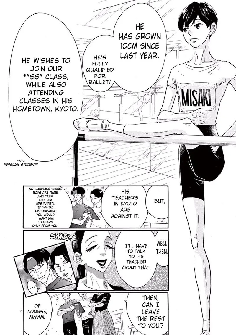 Dance Dance Danseur Chapter 25 page 8