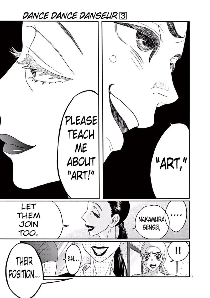Dance Dance Danseur Chapter 25 page 15