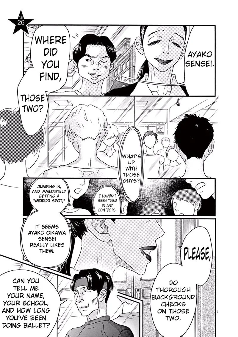 Dance Dance Danseur Chapter 26 page 1