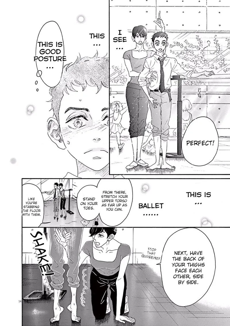 Dance Dance Danseur Chapter 3 page 14