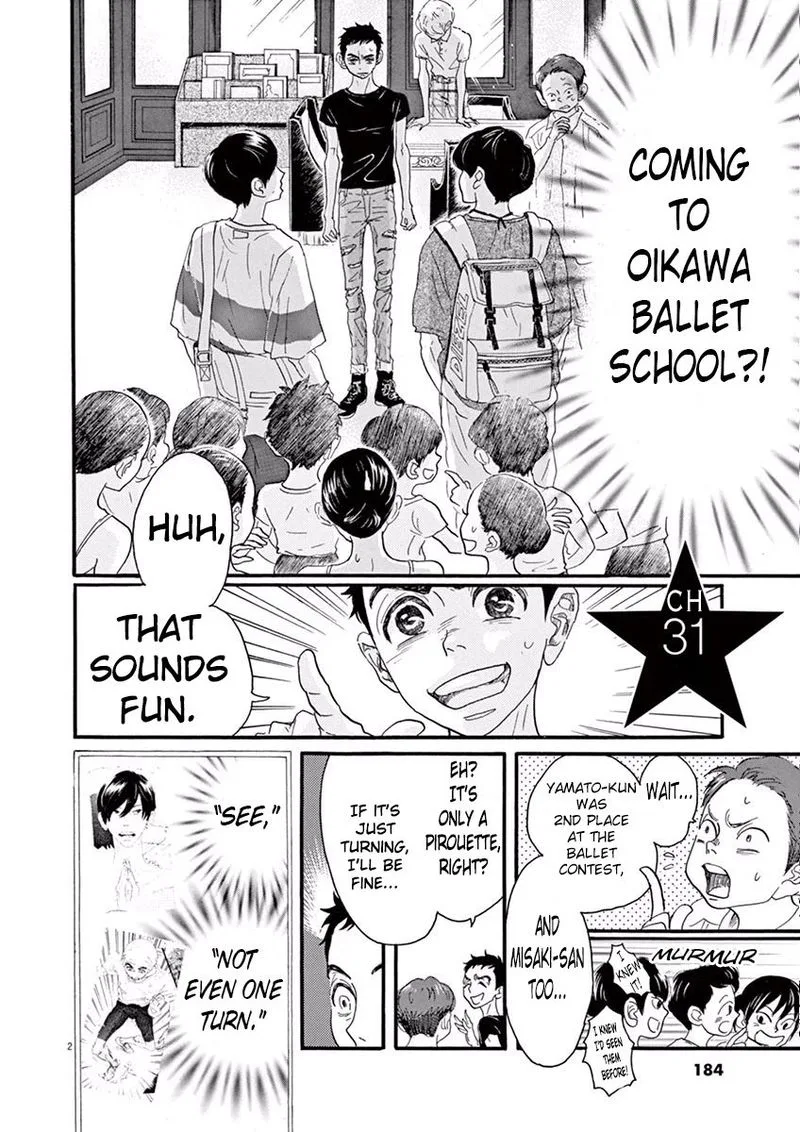 Dance Dance Danseur Chapter 31 page 2