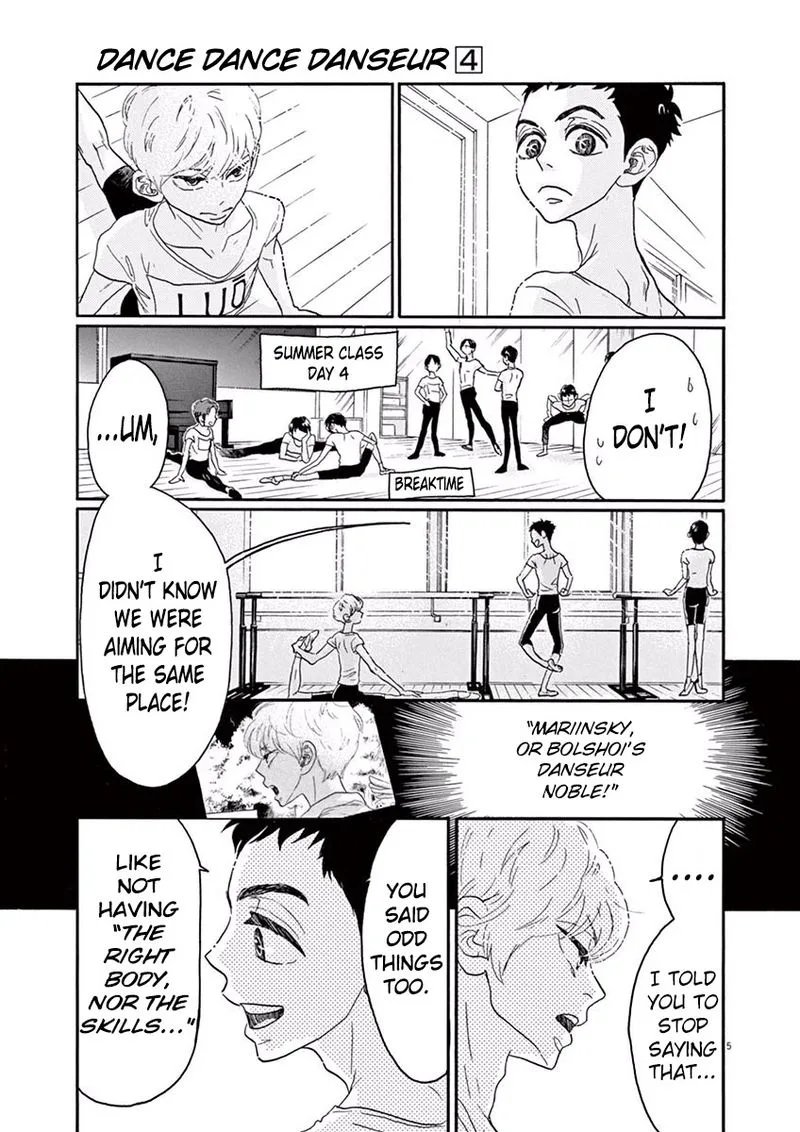 Dance Dance Danseur Chapter 34 page 5