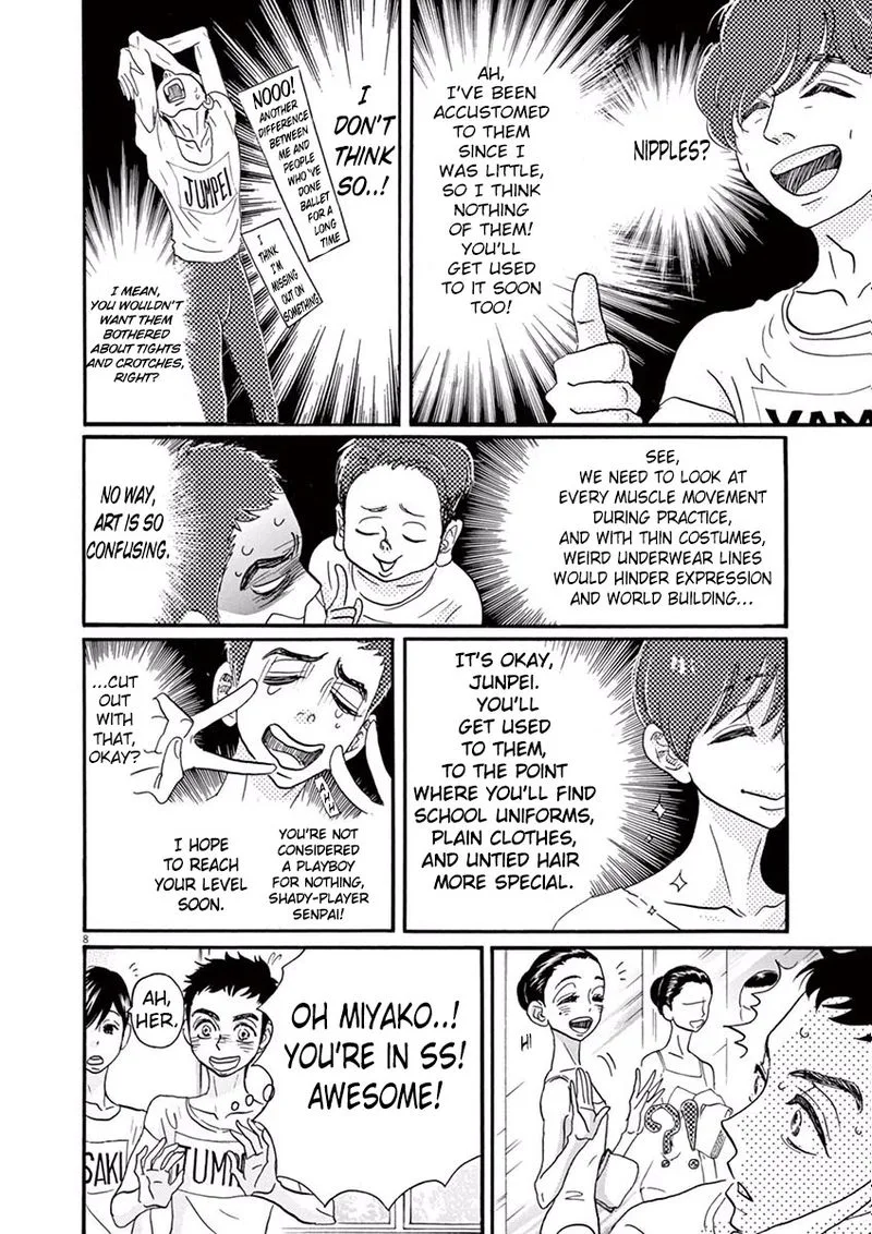 Dance Dance Danseur Chapter 34 page 8