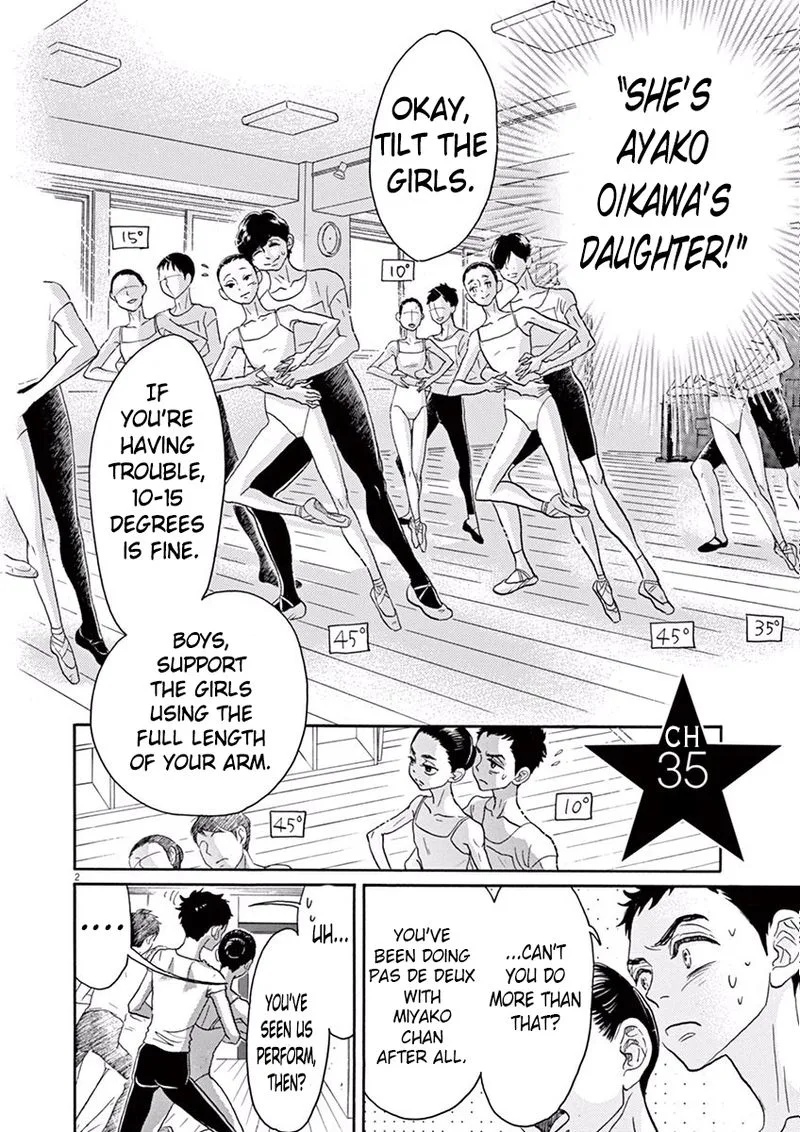 Dance Dance Danseur Chapter 35 page 2