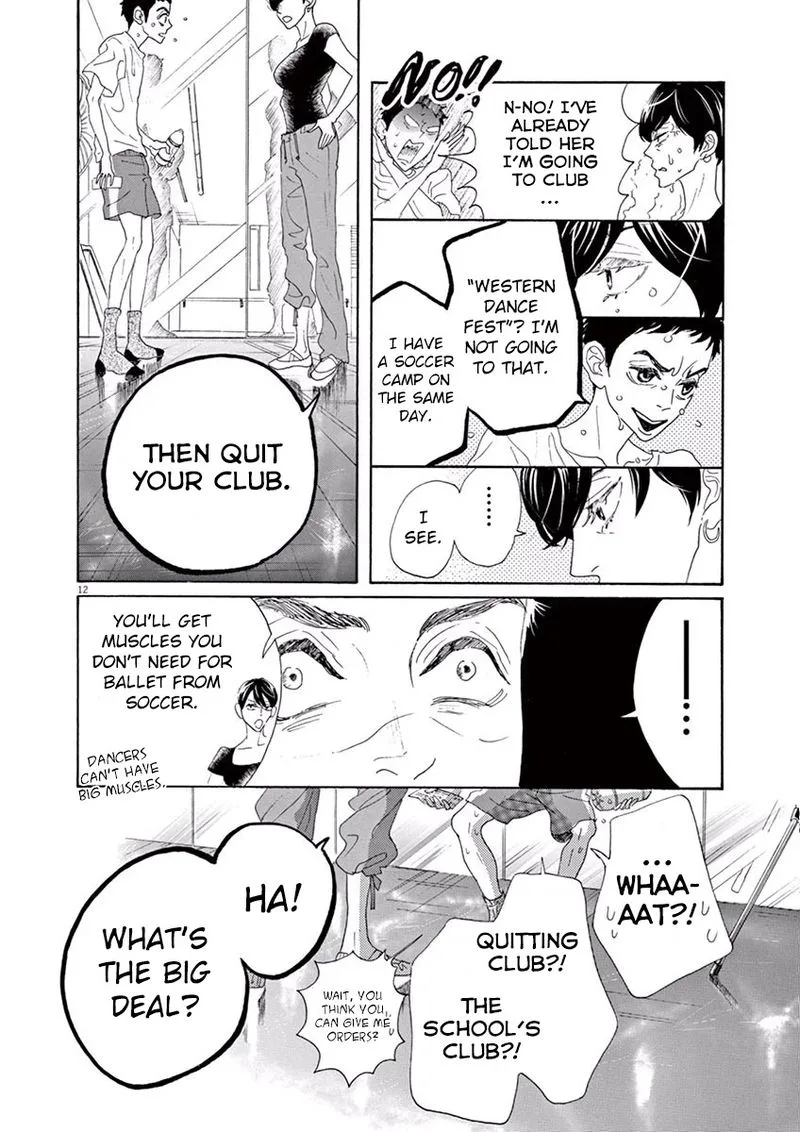 Dance Dance Danseur Chapter 5 page 12