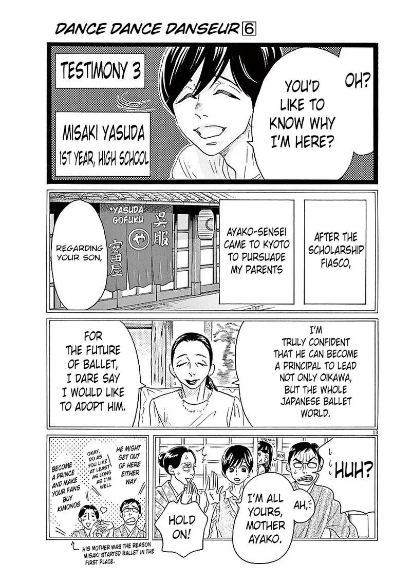 Dance Dance Danseur Chapter 53 page 13