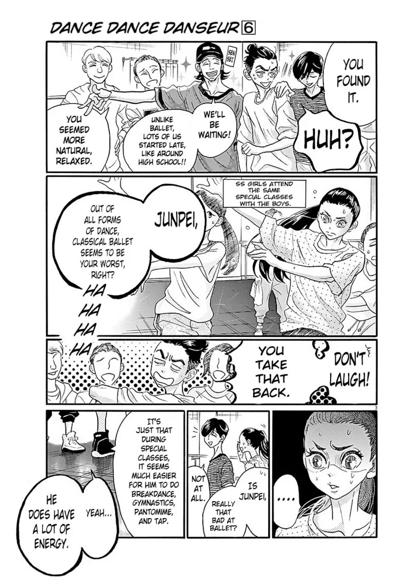 Dance Dance Danseur Chapter 54 page 3