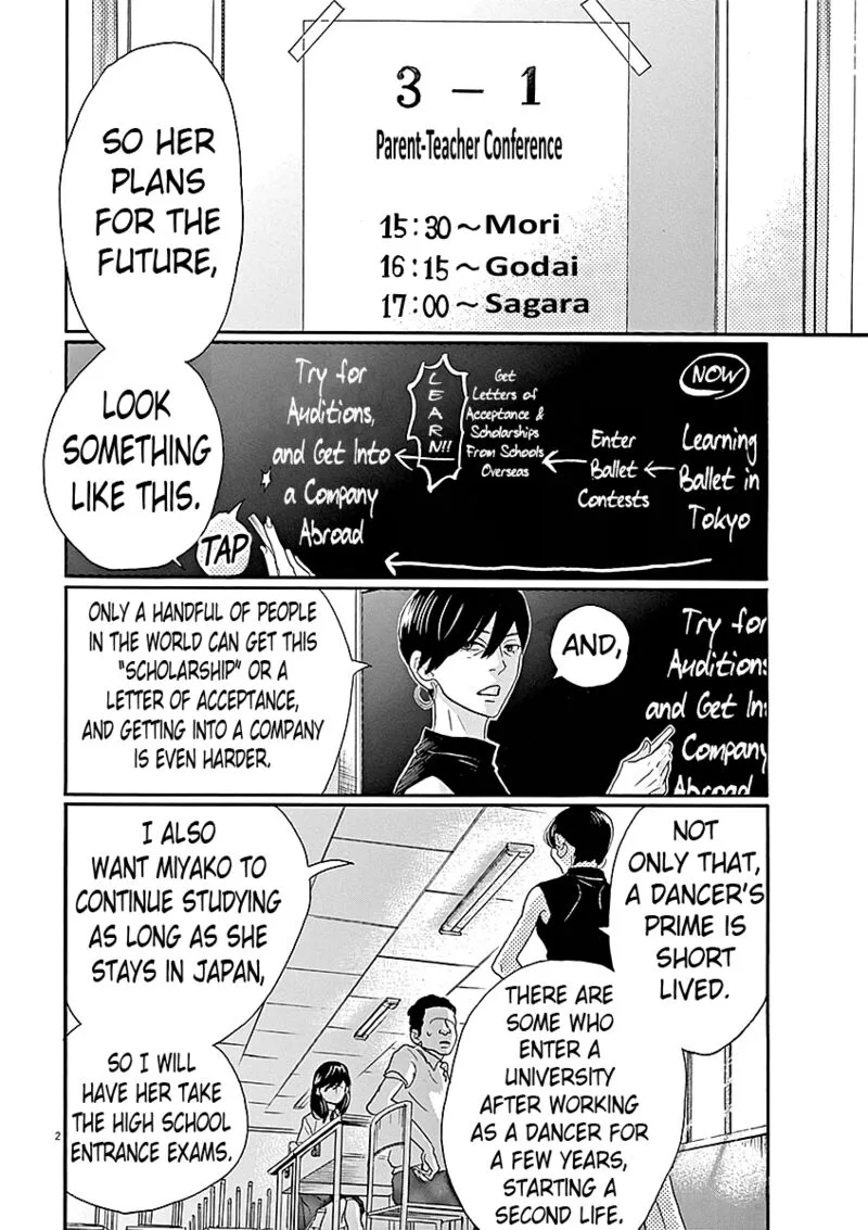 Dance Dance Danseur Chapter 59 page 2