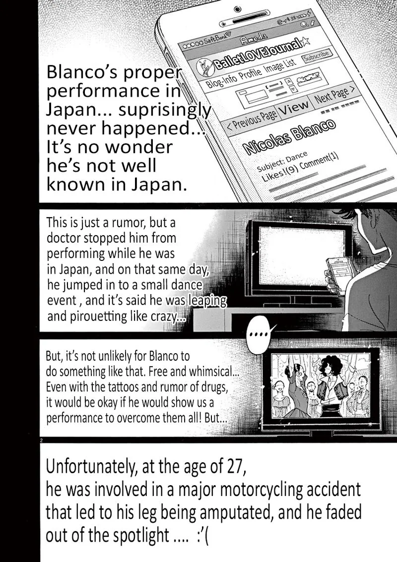 Dance Dance Danseur Chapter 64 page 2
