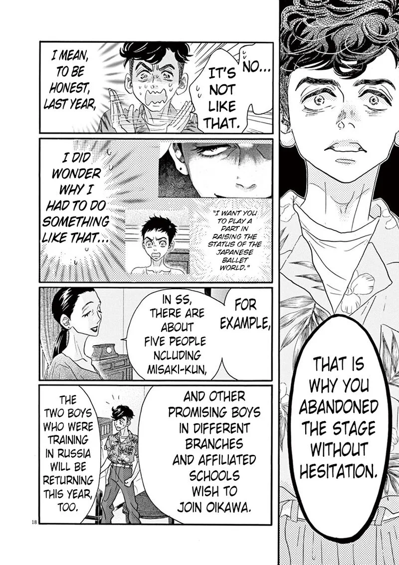 Dance Dance Danseur Chapter 64 page 18