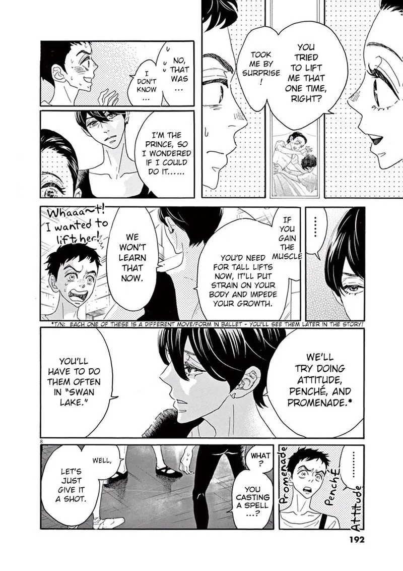 Dance Dance Danseur Chapter 8 page 8