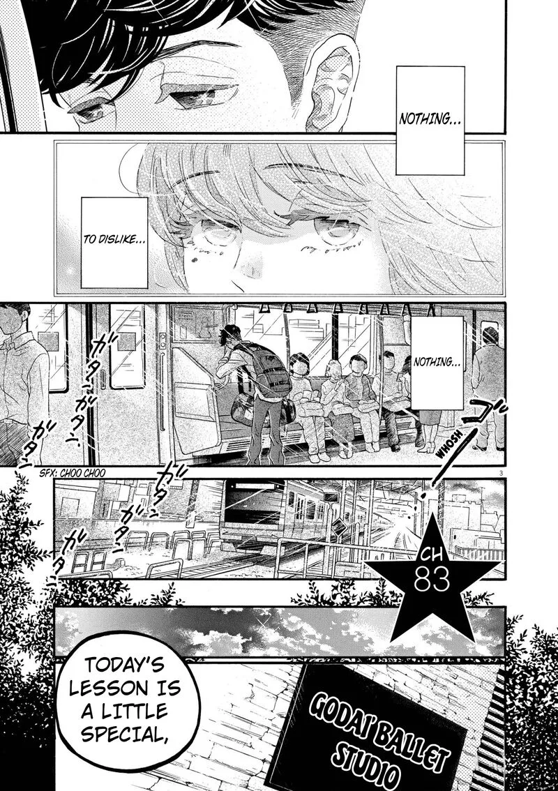 Dance Dance Danseur Chapter 83 page 3
