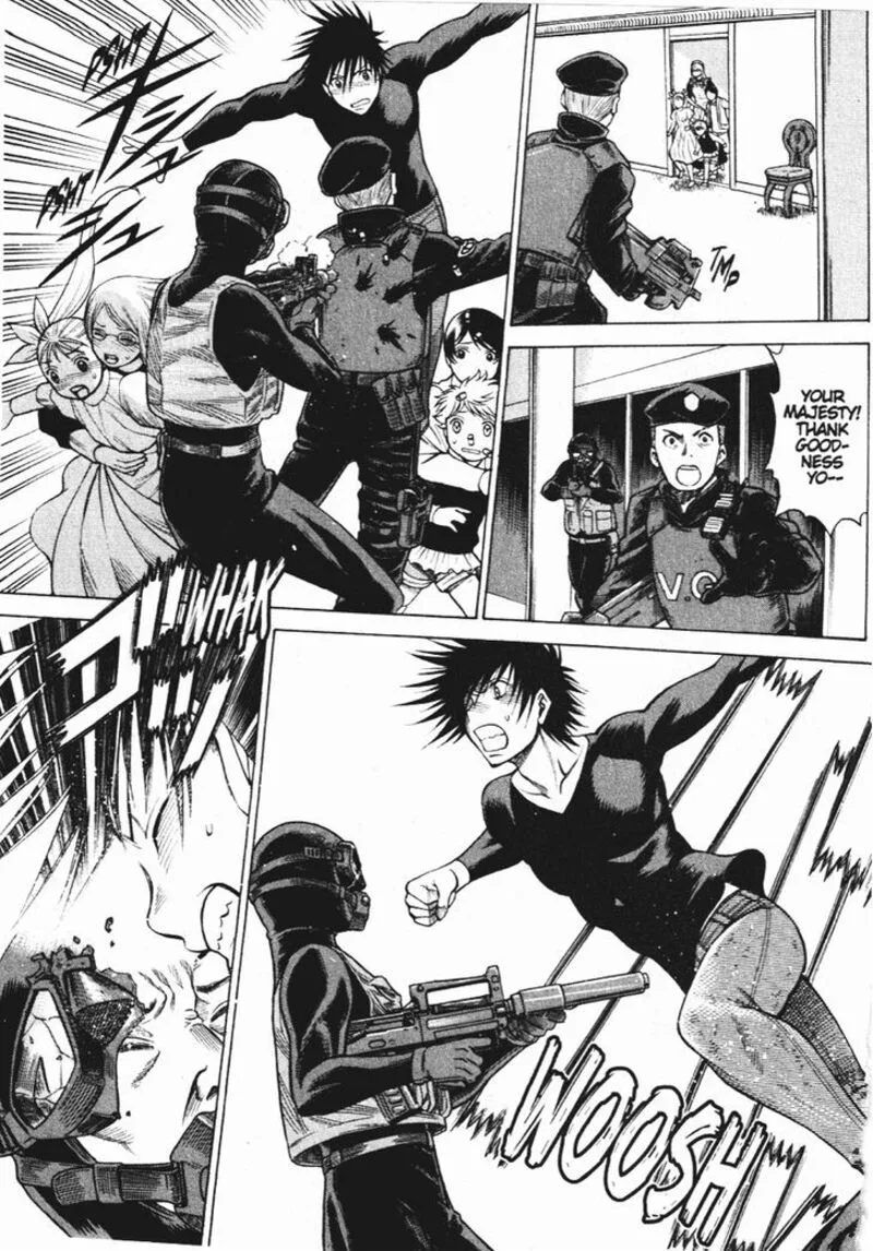 Dance in the Vampire Bund Chapter 51 page 17