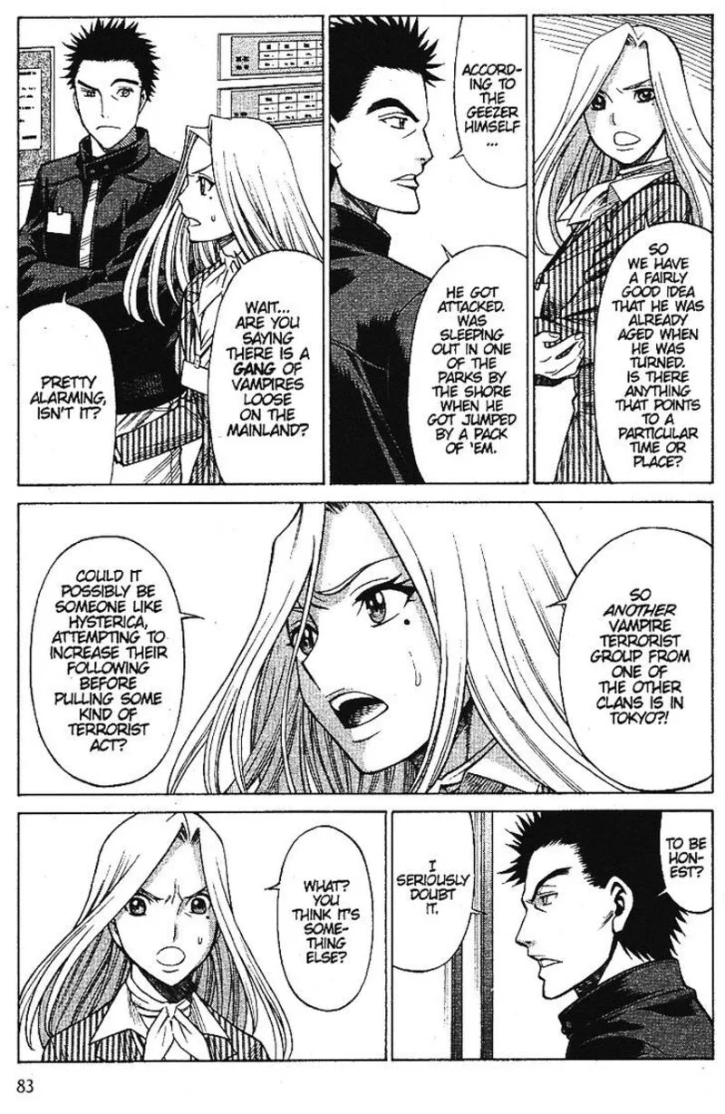Dance in the Vampire Bund Chapter 56 page 21
