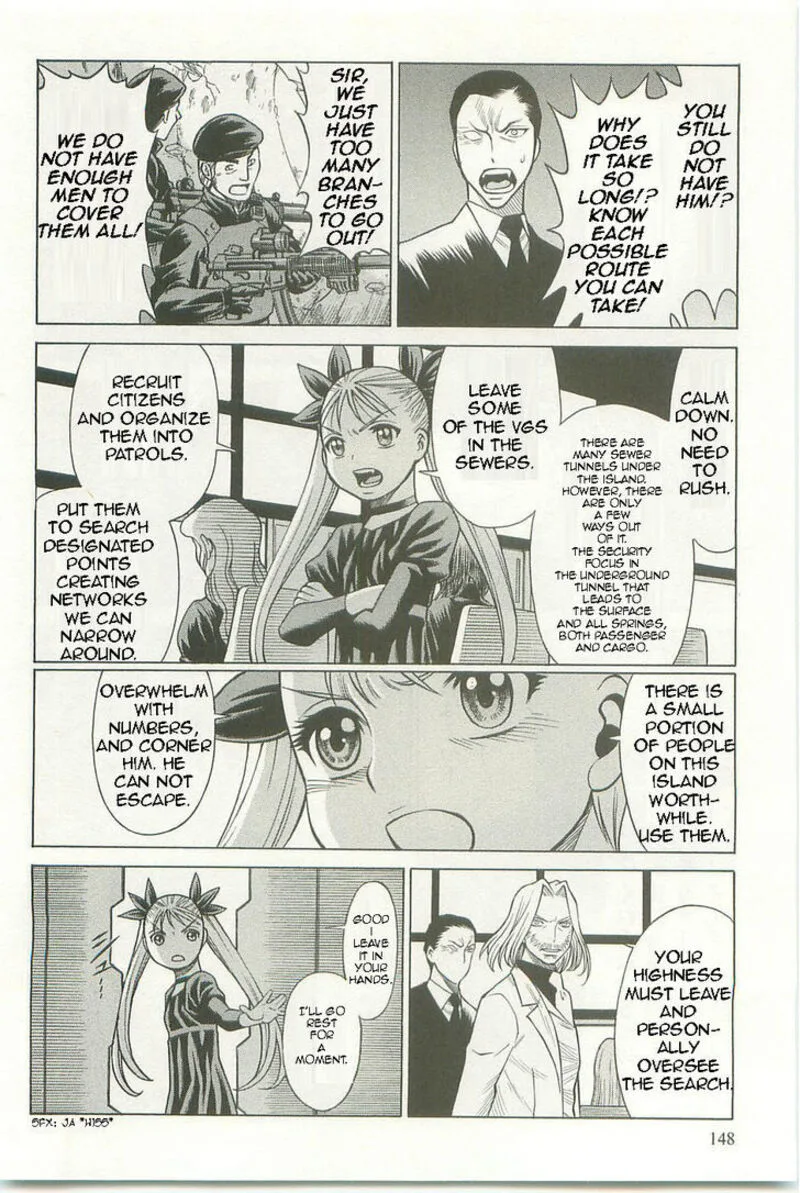 Dance in the Vampire Bund Chapter 64 page 22