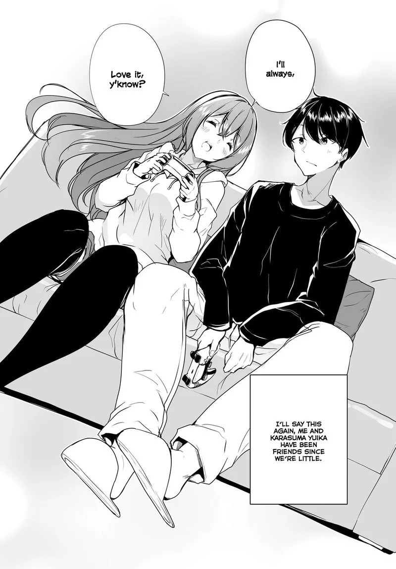 Danshi da to Omotteita Osanajimi to no Shinkon Seikatsu ga Umaku Ikisugiru Ken ni Tsuite Chapter 1.1 page 6
