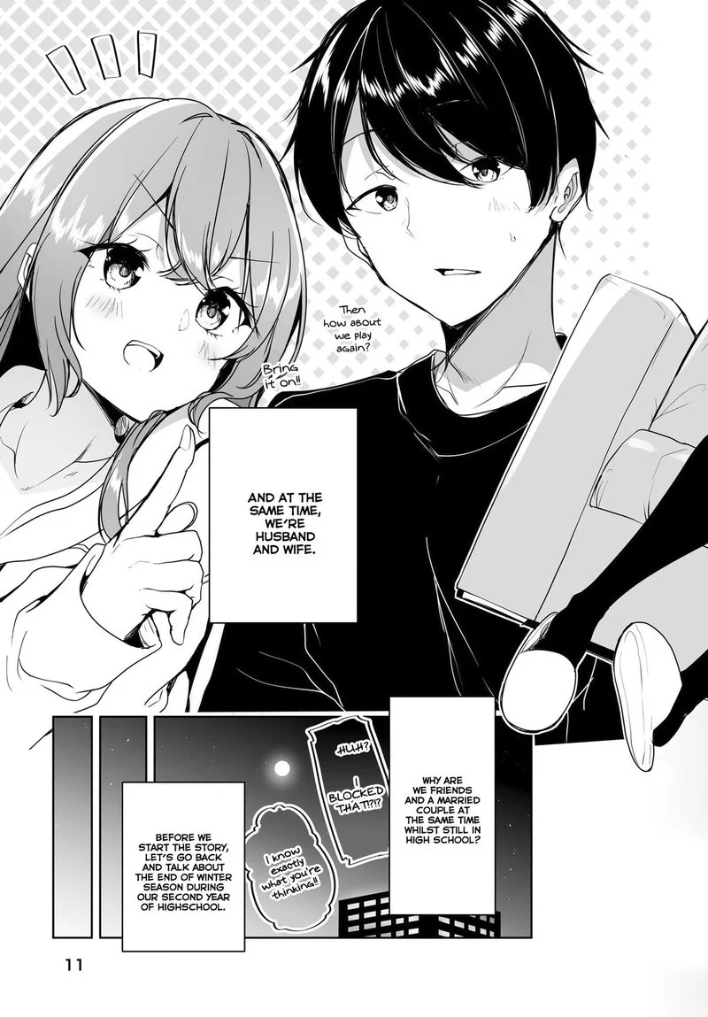 Danshi da to Omotteita Osanajimi to no Shinkon Seikatsu ga Umaku Ikisugiru Ken ni Tsuite Chapter 1.1 page 7