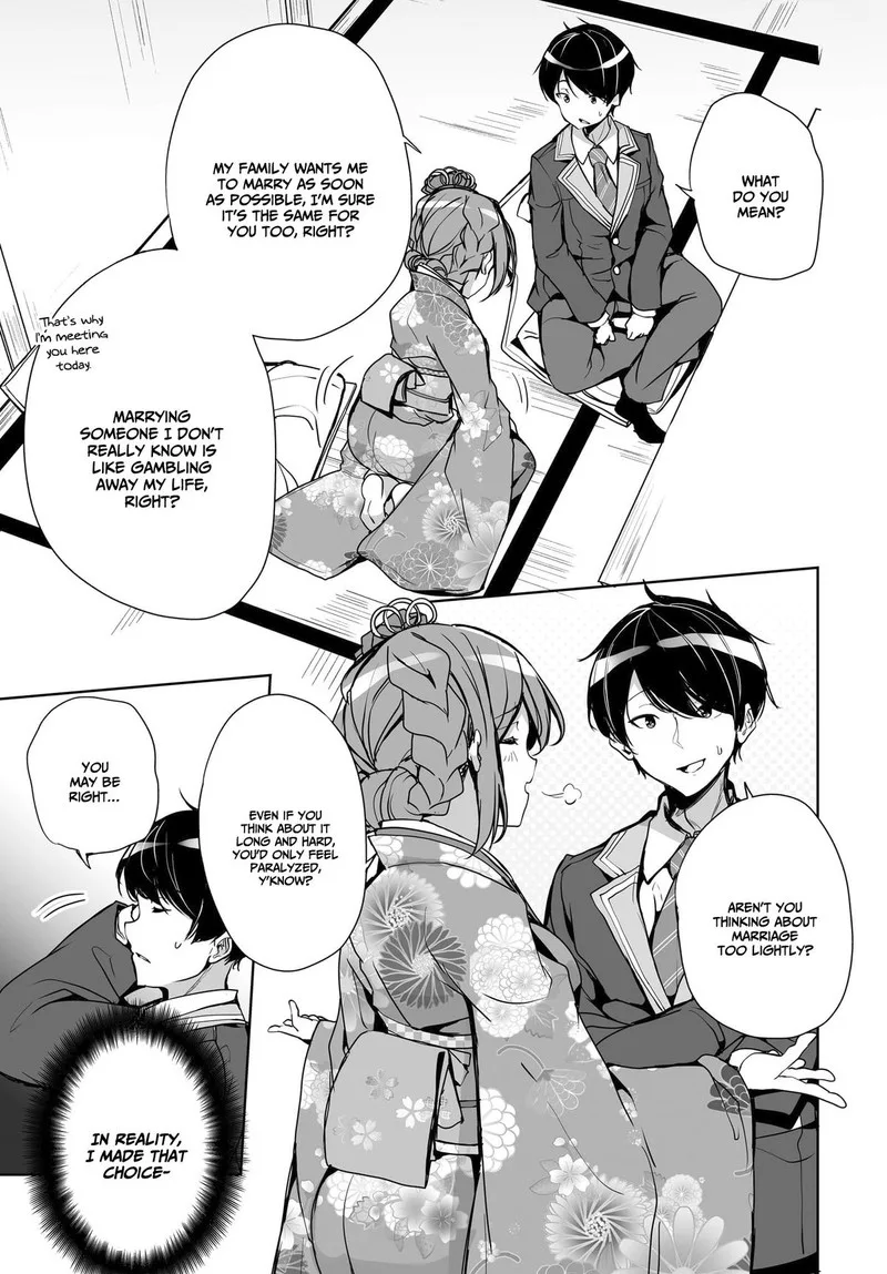 Danshi da to Omotteita Osanajimi to no Shinkon Seikatsu ga Umaku Ikisugiru Ken ni Tsuite Chapter 1.2 page 9