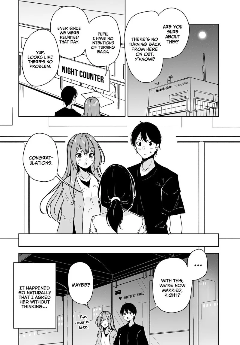 Danshi da to Omotteita Osanajimi to no Shinkon Seikatsu ga Umaku Ikisugiru Ken ni Tsuite Chapter 10 page 32