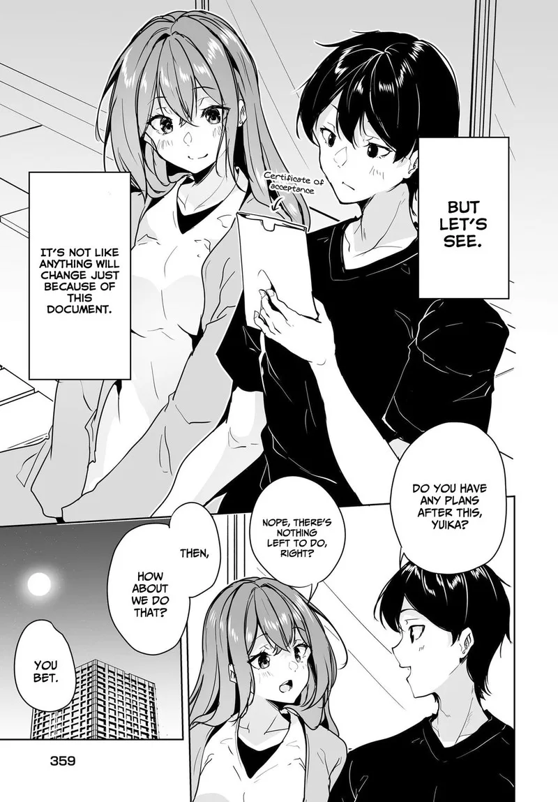 Danshi da to Omotteita Osanajimi to no Shinkon Seikatsu ga Umaku Ikisugiru Ken ni Tsuite Chapter 10 page 33