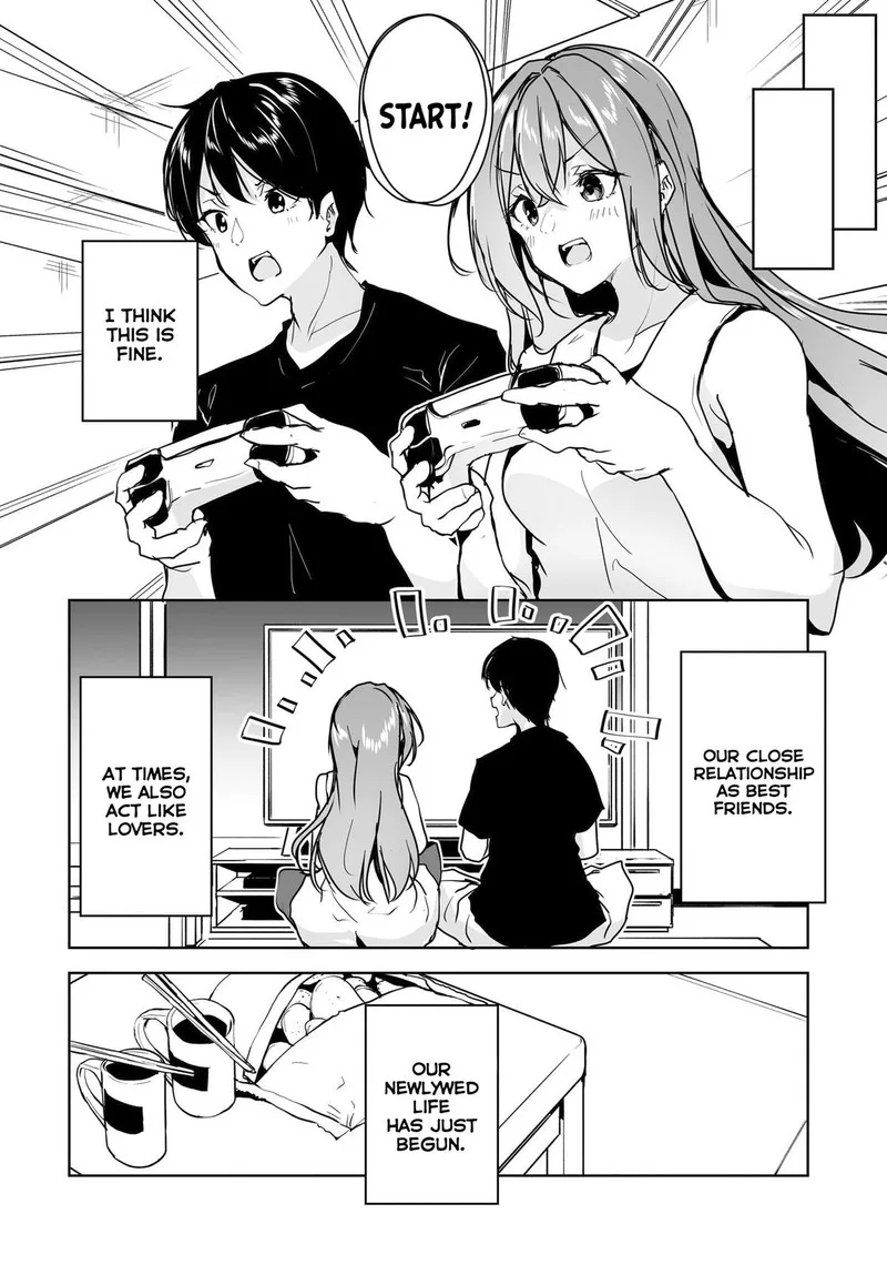 Danshi da to Omotteita Osanajimi to no Shinkon Seikatsu ga Umaku Ikisugiru Ken ni Tsuite Chapter 10 page 34