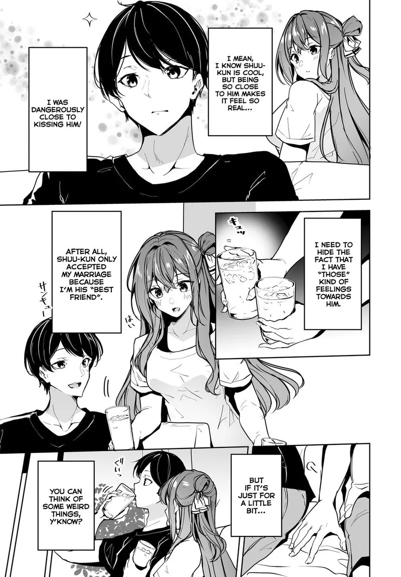 Danshi da to Omotteita Osanajimi to no Shinkon Seikatsu ga Umaku Ikisugiru Ken ni Tsuite Chapter 11 page 7