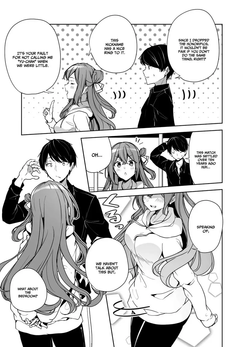 Danshi da to Omotteita Osanajimi to no Shinkon Seikatsu ga Umaku Ikisugiru Ken ni Tsuite Chapter 2 page 3
