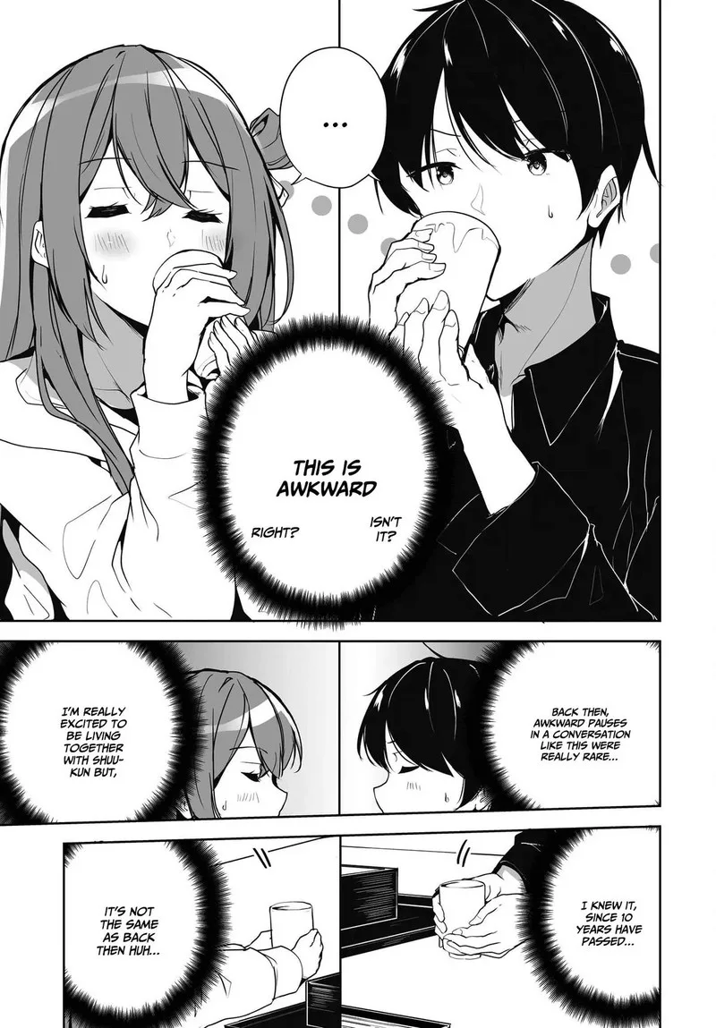 Danshi da to Omotteita Osanajimi to no Shinkon Seikatsu ga Umaku Ikisugiru Ken ni Tsuite Chapter 2 page 9
