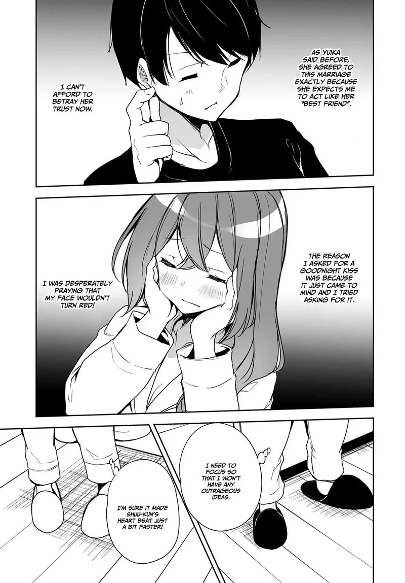 Danshi da to Omotteita Osanajimi to no Shinkon Seikatsu ga Umaku Ikisugiru Ken ni Tsuite Chapter 2 page 25