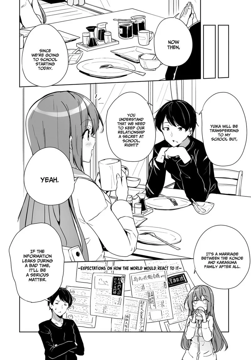 Danshi da to Omotteita Osanajimi to no Shinkon Seikatsu ga Umaku Ikisugiru Ken ni Tsuite Chapter 3 page 2