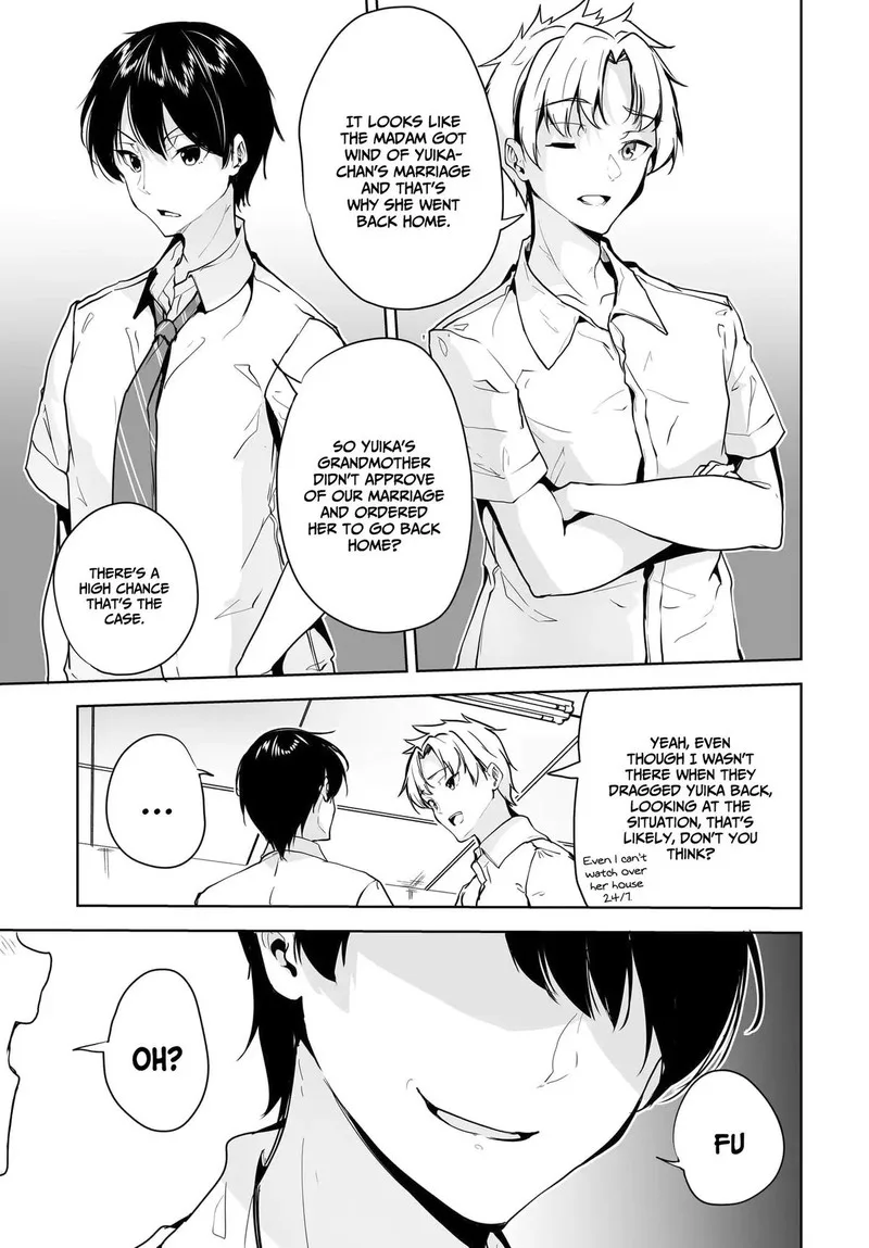 Danshi da to Omotteita Osanajimi to no Shinkon Seikatsu ga Umaku Ikisugiru Ken ni Tsuite Chapter 9 page 13