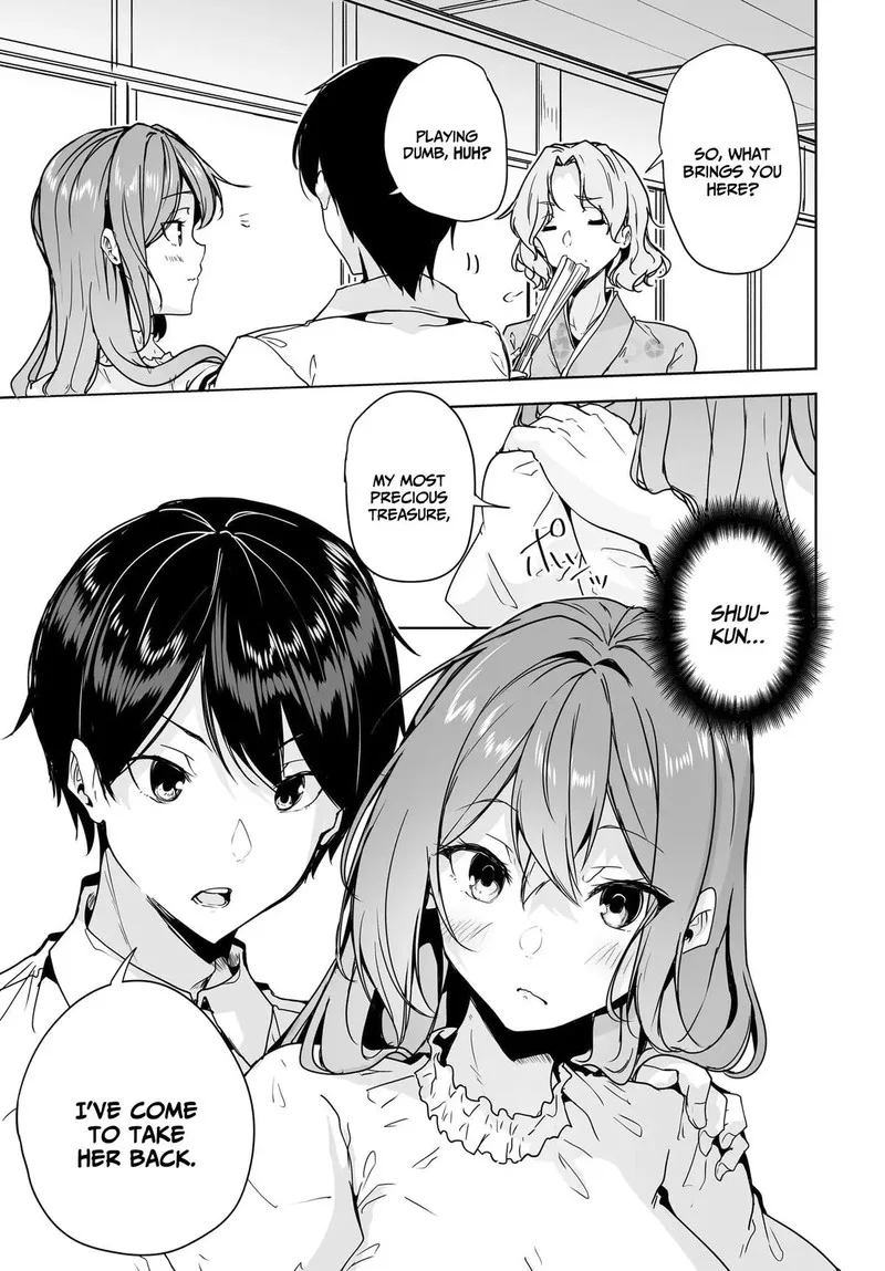 Danshi da to Omotteita Osanajimi to no Shinkon Seikatsu ga Umaku Ikisugiru Ken ni Tsuite Chapter 9 page 27
