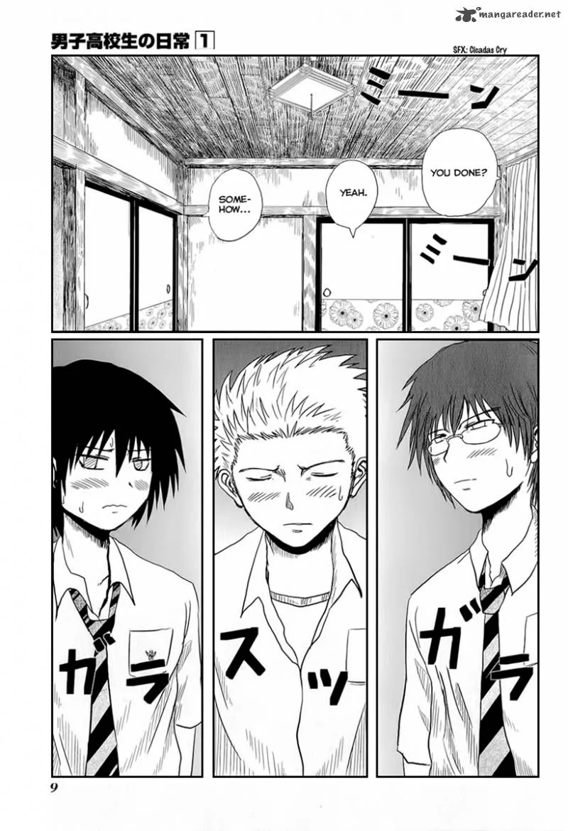 Danshi Koukousei no Nichijou Chapter 1 page 8