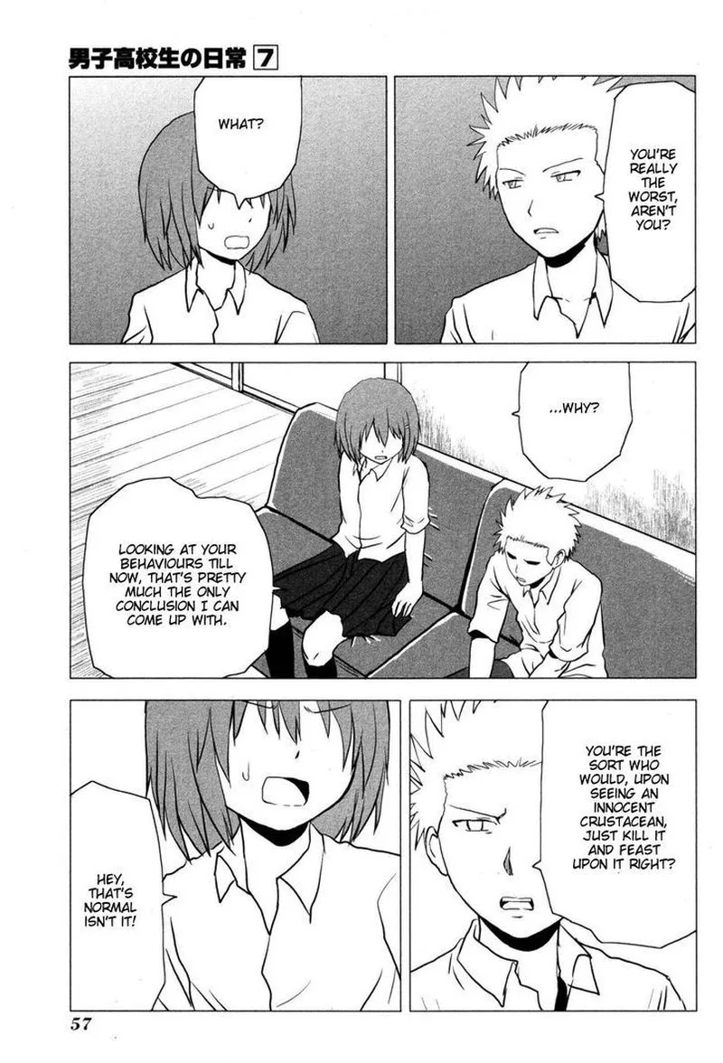 Danshi Koukousei no Nichijou Chapter 101 page 4