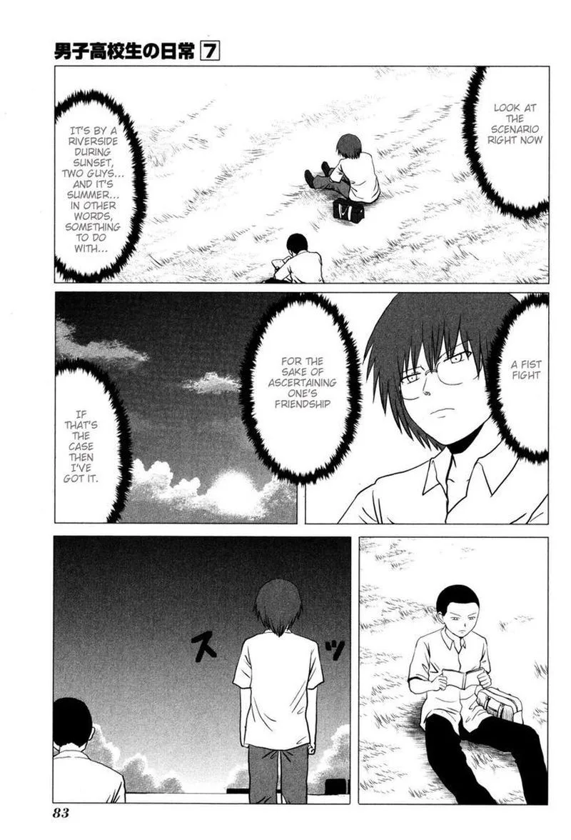 Danshi Koukousei no Nichijou Chapter 104 page 6