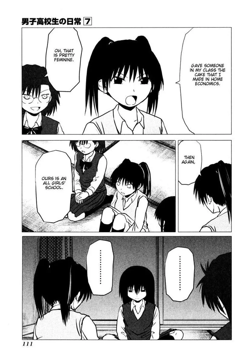 Danshi Koukousei no Nichijou Chapter 107 page 9