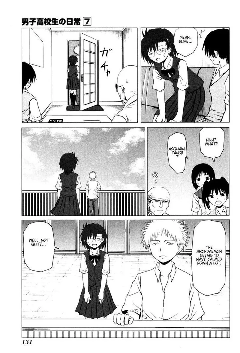 Danshi Koukousei no Nichijou Chapter 107 page 29