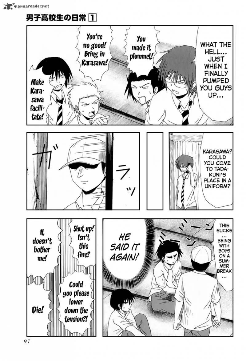 Danshi Koukousei no Nichijou Chapter 11 page 6