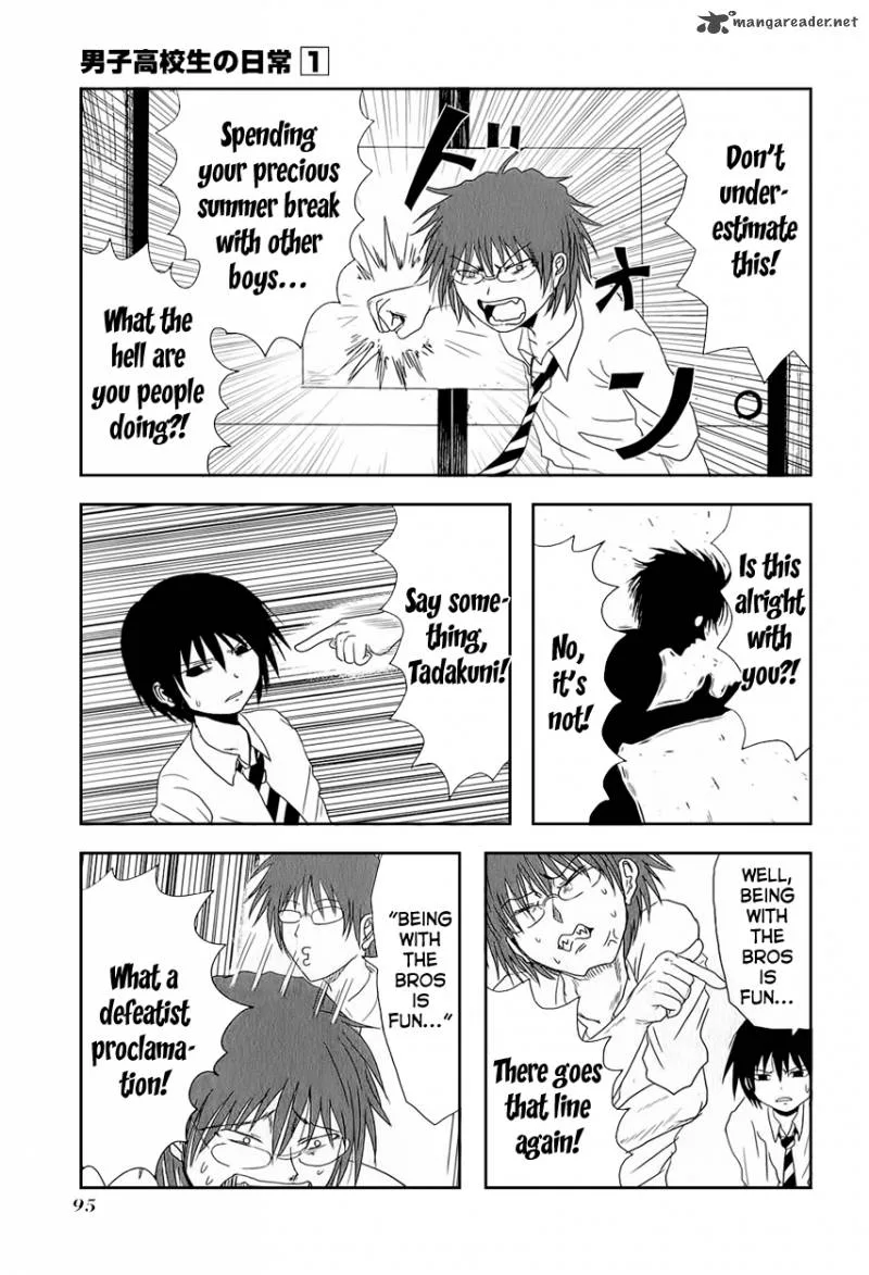 Danshi Koukousei no Nichijou Chapter 11 page 4