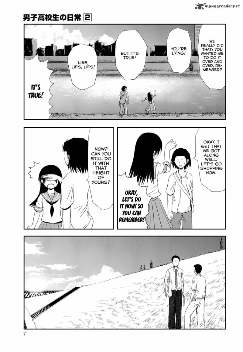 Danshi Koukousei no Nichijou Chapter 16 page 6