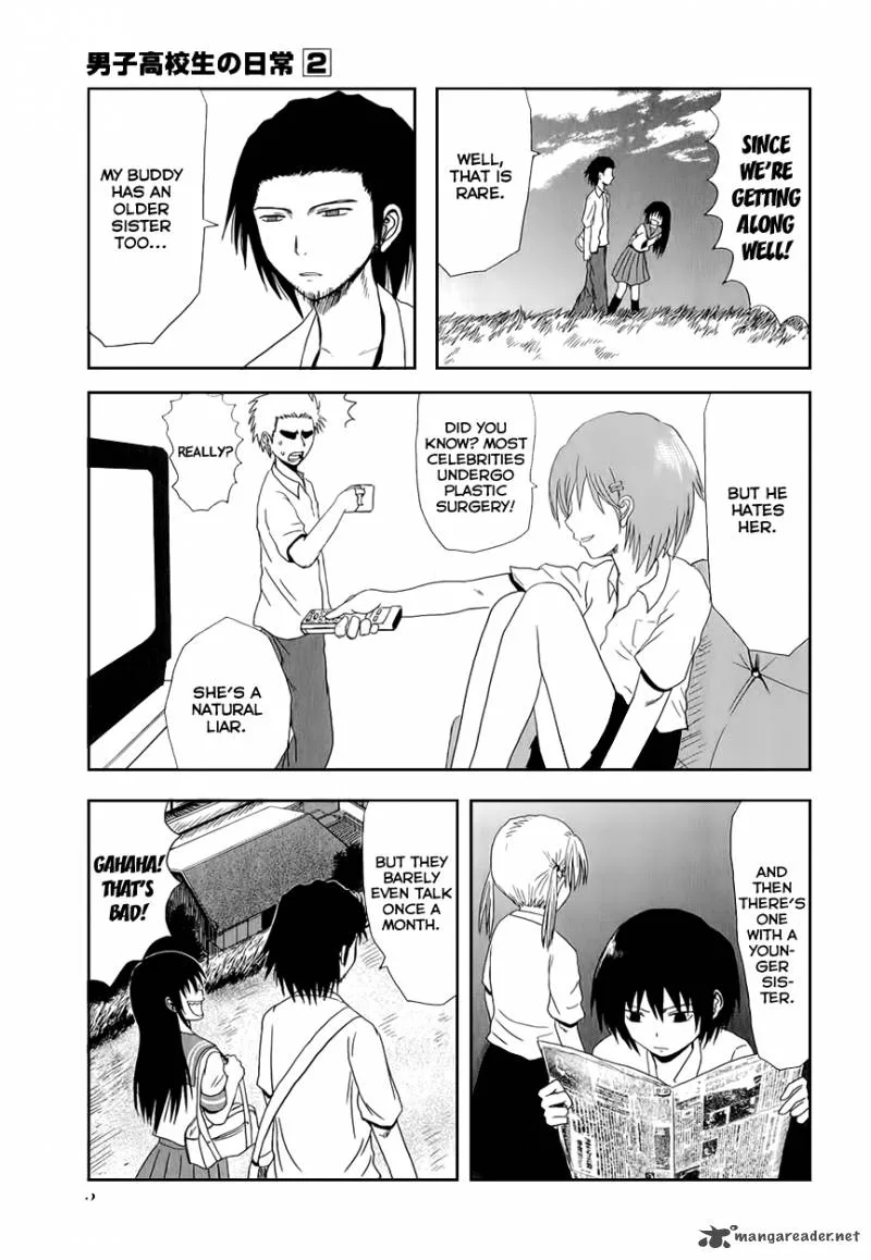 Danshi Koukousei no Nichijou Chapter 16 page 5